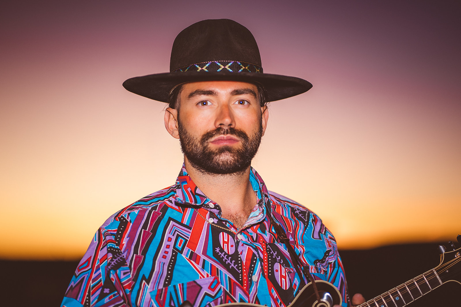 Duane Miller in the West Texas landscape